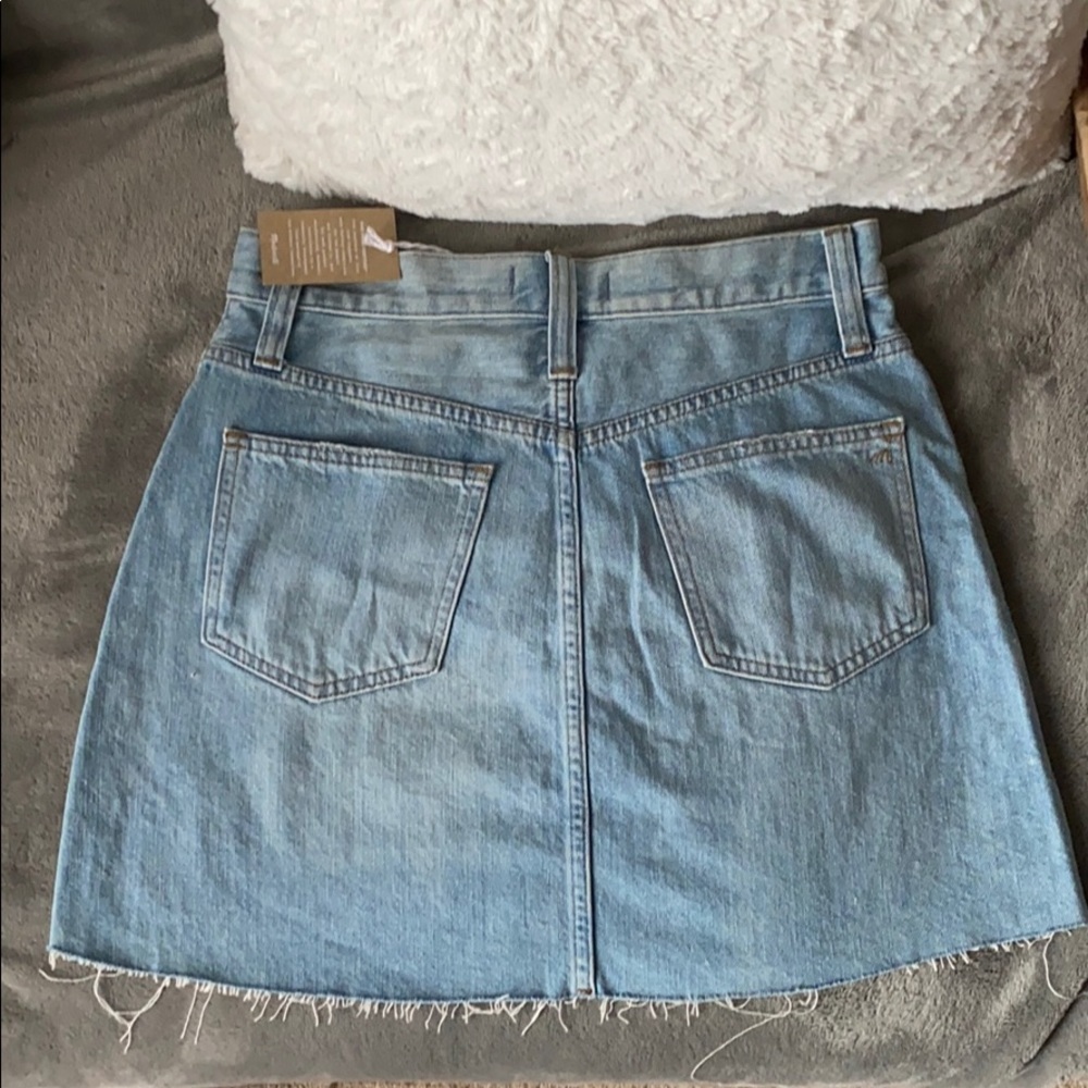 NWT Madewell Jeans Skirt Size 27 - Picture 2 of 8